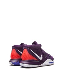 Chaussures de sport pourpre foncé Nike