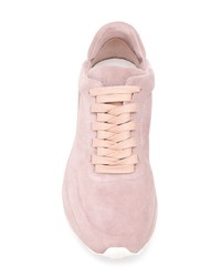 Chaussures de sport roses Del Carlo