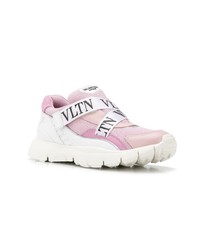Chaussures de sport roses Valentino