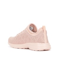 Chaussures de sport roses Apl