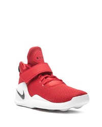 Chaussures de sport rouge et blanc Nike