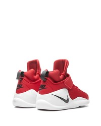 Chaussures de sport rouge et blanc Nike