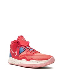 Chaussures de sport rouge et blanc Nike