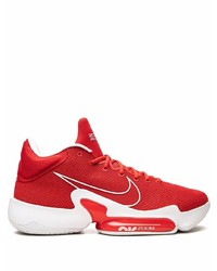 Chaussures de sport rouge et blanc Nike