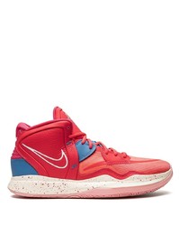 Chaussures de sport rouge et blanc Nike