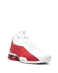 Chaussures de sport rouge et blanc Nike