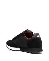 Chaussures de sport rouge et noir Sun 68