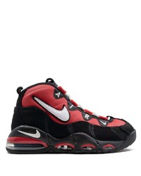 Chaussures de sport rouge et noir Nike