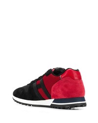 Chaussures de sport rouge et noir Hogan