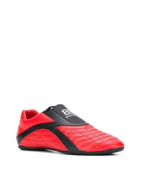 Chaussures de sport rouge et noir Balenciaga