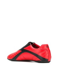 Chaussures de sport rouge et noir Balenciaga