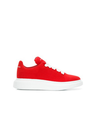 Chaussures de sport rouges Alexander McQueen