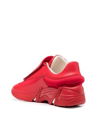 Chaussures de sport rouges Raf Simons