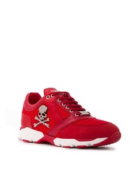 Chaussures de sport rouges Philipp Plein