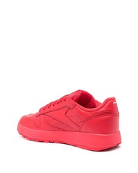 Chaussures de sport rouges Maison Margiela x Reebok