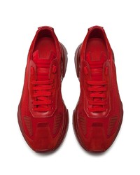 Chaussures de sport rouges Dolce & Gabbana