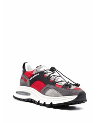 Chaussures de sport rouges DSQUARED2