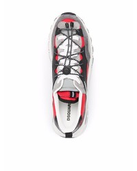 Chaussures de sport rouges DSQUARED2