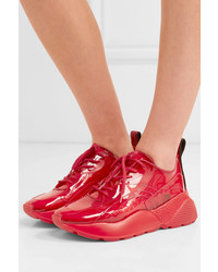 Chaussures de sport rouges Stella McCartney