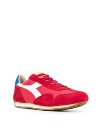 Chaussures de sport rouges Diadora