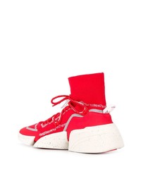 Chaussures de sport rouges Kenzo