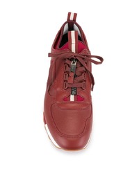 Chaussures de sport rouges Bally