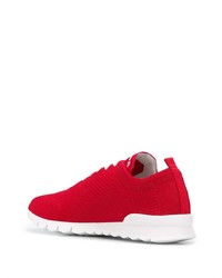 Chaussures de sport rouges Kiton