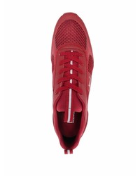 Chaussures de sport rouges Ea7 Emporio Armani