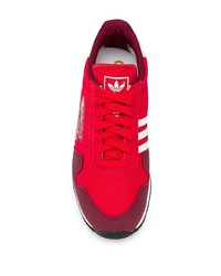 Chaussures de sport rouges adidas