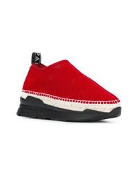 Chaussures de sport rouges Kenzo
