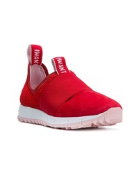 Chaussures de sport rouges Jimmy Choo