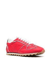 Chaussures de sport rouges Maison Margiela