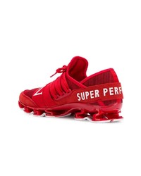 Chaussures de sport rouges Plein Sport