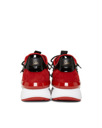 Chaussures de sport rouges Christian Louboutin