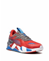 Chaussures de sport rouges Puma