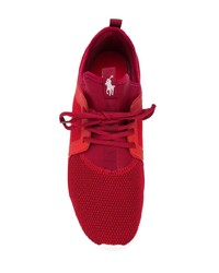 Chaussures de sport rouges Polo Ralph Lauren