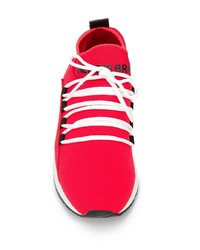 Chaussures de sport rouges Diesel