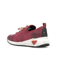 Chaussures de sport rouges Diesel