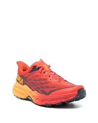 Chaussures de sport rouges Hoka One One