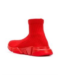 Chaussures de sport rouges Balenciaga