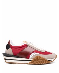 Chaussures de sport rouges Tom Ford