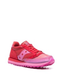 Chaussures de sport rouges Saucony