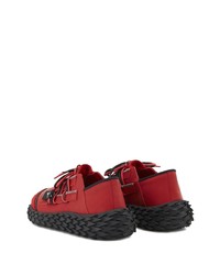 Chaussures de sport rouges Giuseppe Zanotti