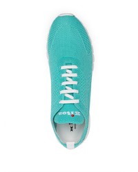 Chaussures de sport turquoise Kiton