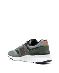 Chaussures de sport vert foncé New Balance