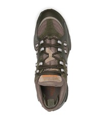 Chaussures de sport vert foncé Valentino Garavani