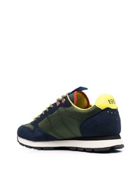 Chaussures de sport vert foncé Sun 68