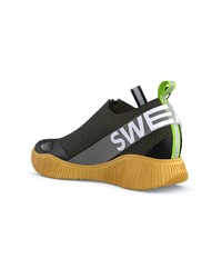 Chaussures de sport vert foncé Swear