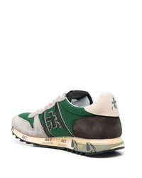 Chaussures de sport vert foncé Premiata