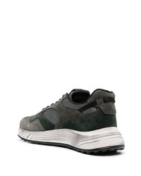 Chaussures de sport vert foncé Hogan